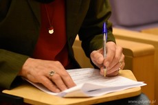 I etap konkursu wiedzy o Gdyni dla dorosłych, fot. Michał Puszczewicz