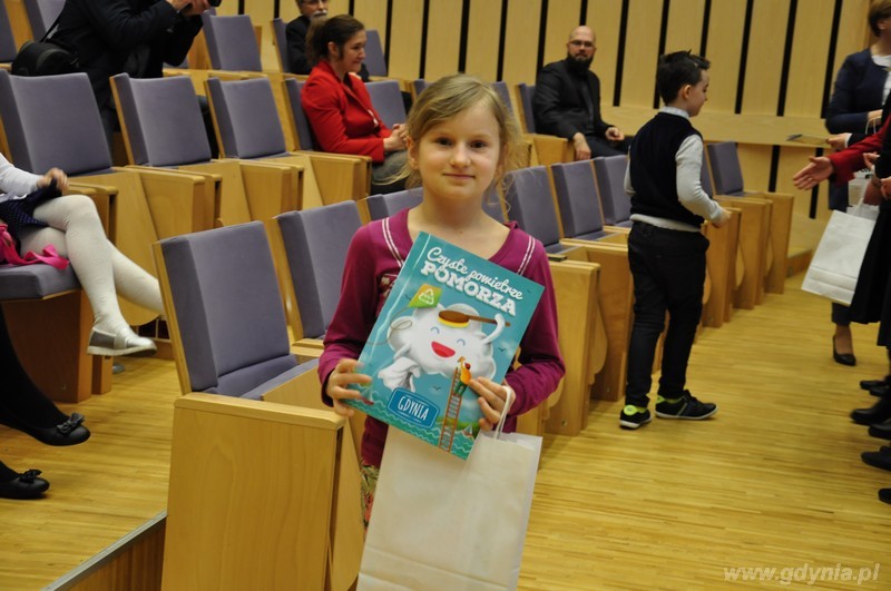 Finał konkursu Pokonaj Smoga - jedna z laureatek konkursu / fot. Dorota Patzer