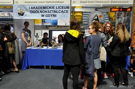 Gimnazja na start - Gdyńska Giełda Szkół, fot. Barbara Betlejewska