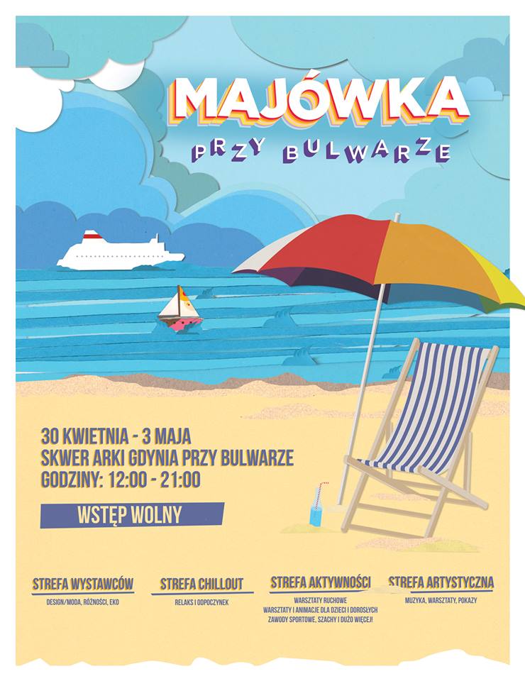 Majówka przy Bulwarze Nadmorskim