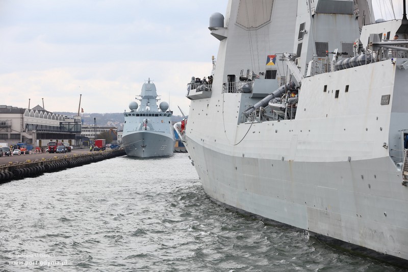 Hiszpański okręt SPS Alvaro De Bazan / fot. Tadeusz Urbaniak www.port.gdynia.pl