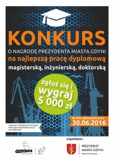 I edycja  konkursu na najlepszą pracę dyplomową o rozwoju Gdyni