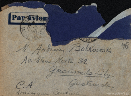 Andrzej Bobkowski - korespondencja 1944 – 1961 ze zbiorow PIASA 1