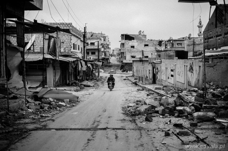 Fotografia z Syrii Macieja Moskwy