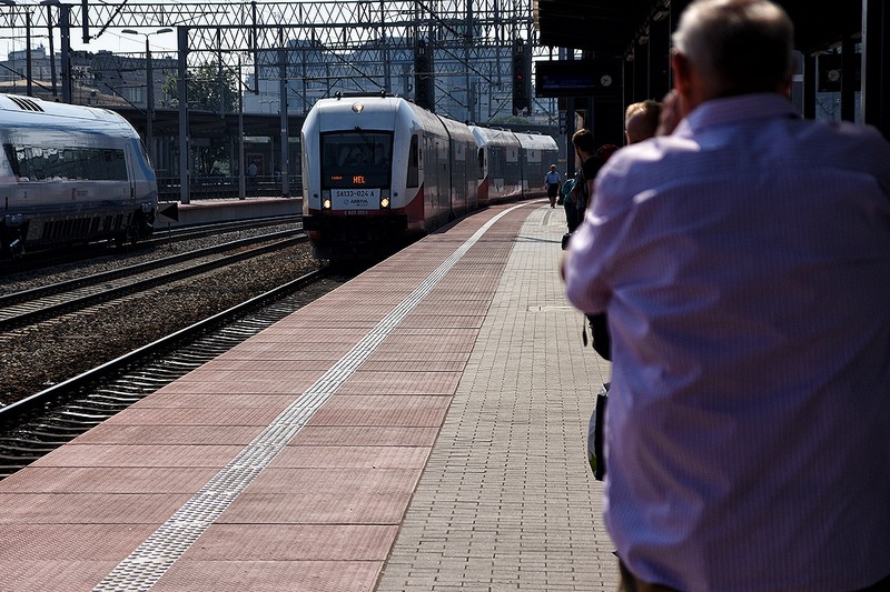 Słoneczny Patrol - nowy pociąg relacji Bydgoszcz Hel / fot. Michał Puszczewicz