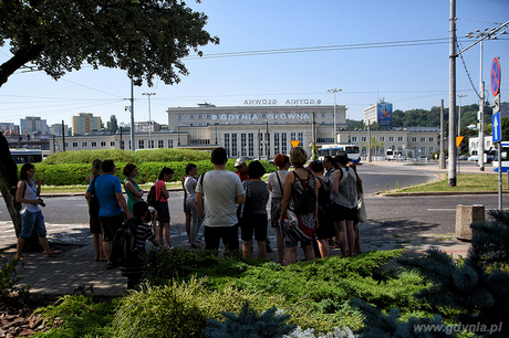 Archi Spacer Gdyńskiego Szlaku Modernizmu - dworzec PKP Gdyni Główna, fot. Michał Puszczewicz