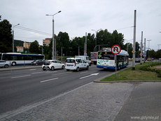 Trolejbus PKT obsługujący linię autobusową nr 172 na Wzgórzu Św. Maksymiliana, fot. Michał Kowalski
