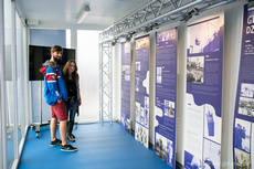 Specjalna strefa Muzeum Emigracji na Open`er Festival dzień drugi, fot. Karol Stańczak