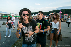 Łozo na Open`er Festival, fot. Karol Stańczak