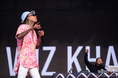 Wiz Khalifa na Open`er Festival, fot. Karol Stańczak