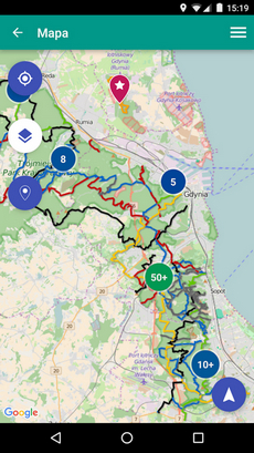 Aplikacja mobilna „Nadleśnictwo Gdańsk” - miniaturka zrzutu ekranu