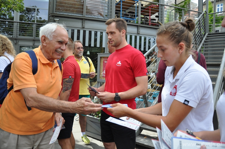 Zawodniczki i zawodnicy reprezentacji Polski w rugby 7 zapraszają na mistrzostwa, fot. Dorota Nelke