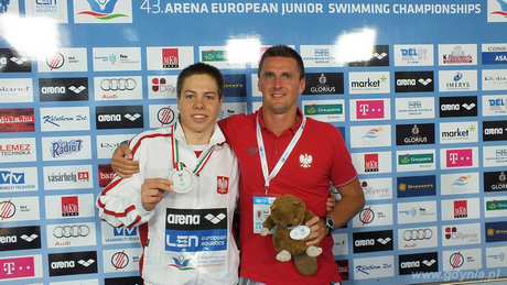 Mateusz Arndt z medalem
