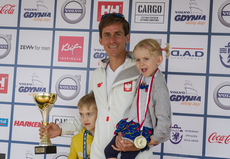 Ceremonia medalowa Volvo Gdynia Sailing Days, fot. Szymon Sikora / Polski Związek Żeglarski