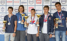 Ceremonia medalowa Volvo Gdynia Sailing Days, fot. Szymon Sikora / Polski Związek Żeglarski