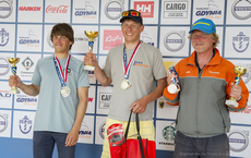 Ceremonia medalowa Volvo Gdynia Sailing Days, fot. Szymon Sikora / Polski Związek Żeglarski