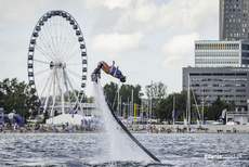 Gdynia Fly Cup - Międzynarodowe Mistrzostwa we freestyle flyboardingu, fot. gdyniasport.pl