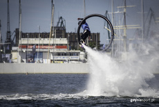 Gdynia Fly Cup - Międzynarodowe Mistrzostwa we freestyle flyboardingu, fot. gdyniasport.pl