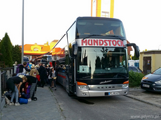 Autokar z pielgrzymami z Niemiec, fot. Andrzej Molenda