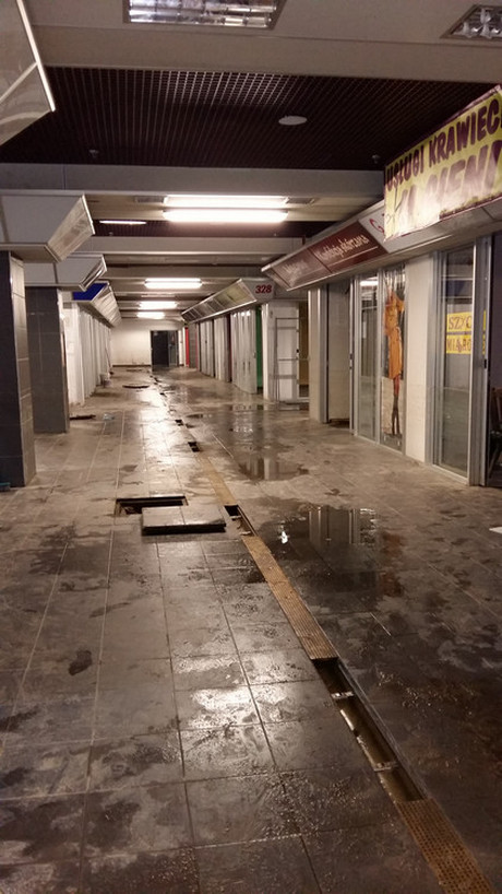 Poziom -1 po odpompowaniu wody, fot. materiały ABK 4