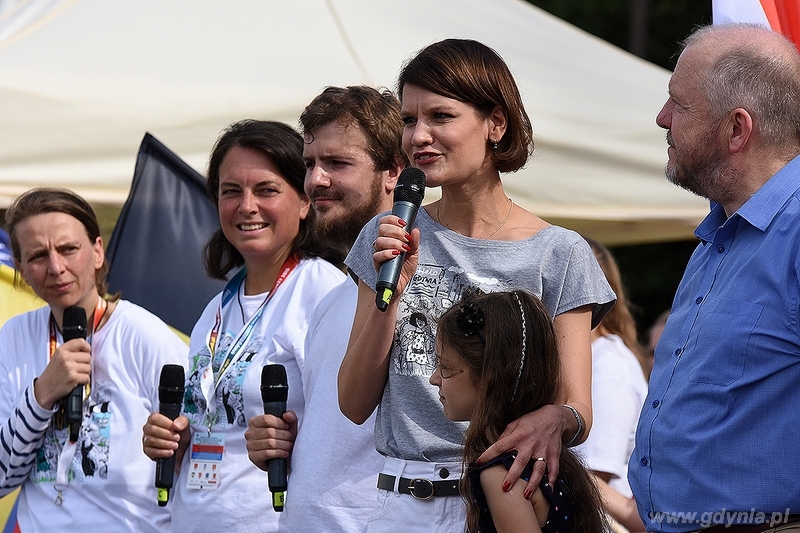 Koncert finałowy, wieńczący gdyńskie wydarzenia związane ze Światowymi Dniami Młodzieży w Archidiecezji Gdańskiej / fot. Michał Puszczewicz
