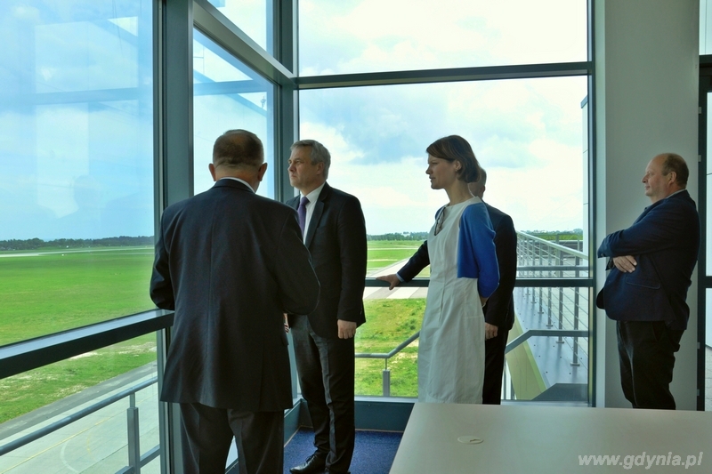 Wiceminister Infrastruktury i Budownictwa z wizytą w Gdyni / fot. Barbara Betlejewska
