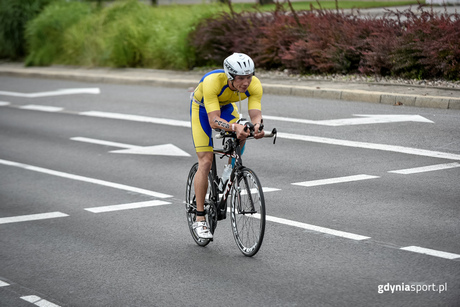 Etap kolarski Herbalife IRONMAN 70.3 Gdynia 2016, fot. gdyniasport.pl