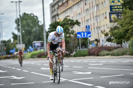 Etap kolarski Herbalife IRONMAN 70.3 Gdynia 2016, fot. gdyniasport.pl