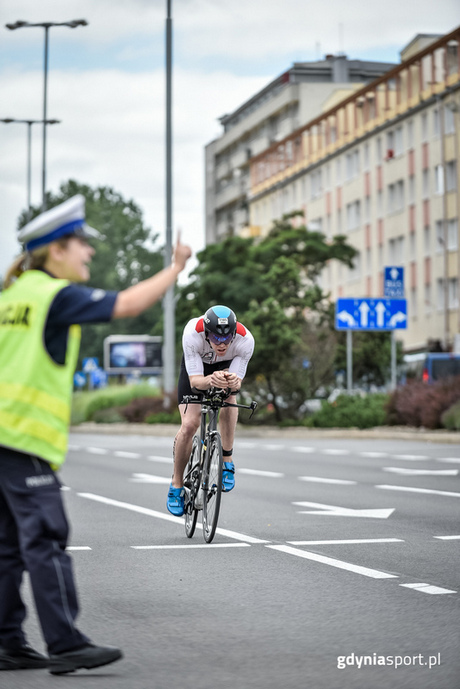 Etap kolarski Herbalife IRONMAN 70.3 Gdynia 2016, fot. gdyniasport.pl