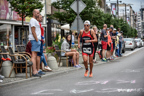 Etap biegowy Herbalife IRONMAN 70.3 Gdynia 2016, fot. gdyniasport.pl