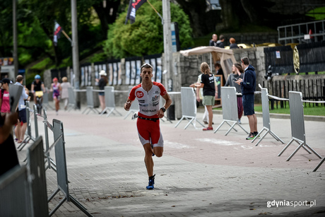 Etap biegowy Herbalife IRONMAN 70.3 Gdynia 2016, fot. gdyniasport.pl
