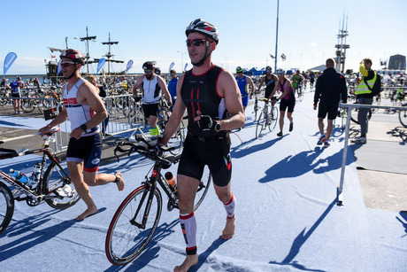 Etap kolarski Herbalife IRONMAN 70.3 Gdynia 2016, fot. gdyniasport.pl
