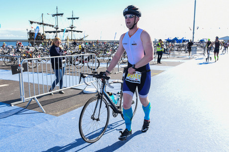 Etap kolarski Herbalife IRONMAN 70.3 Gdynia 2016, fot. gdyniasport.pl