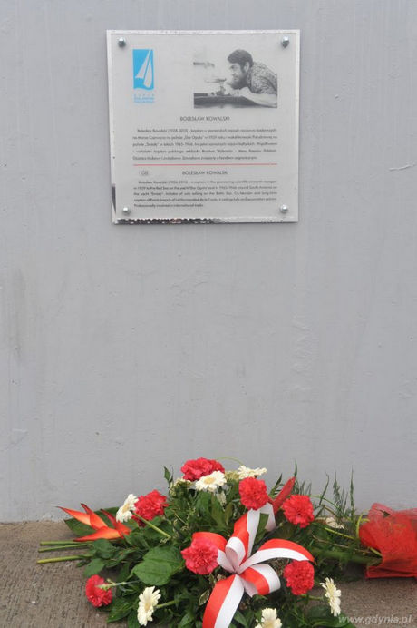 Uroczystość odsłonięcia tablicy imienia Bolesława K. Kowalskiego, fot. Tadeusz Lademann