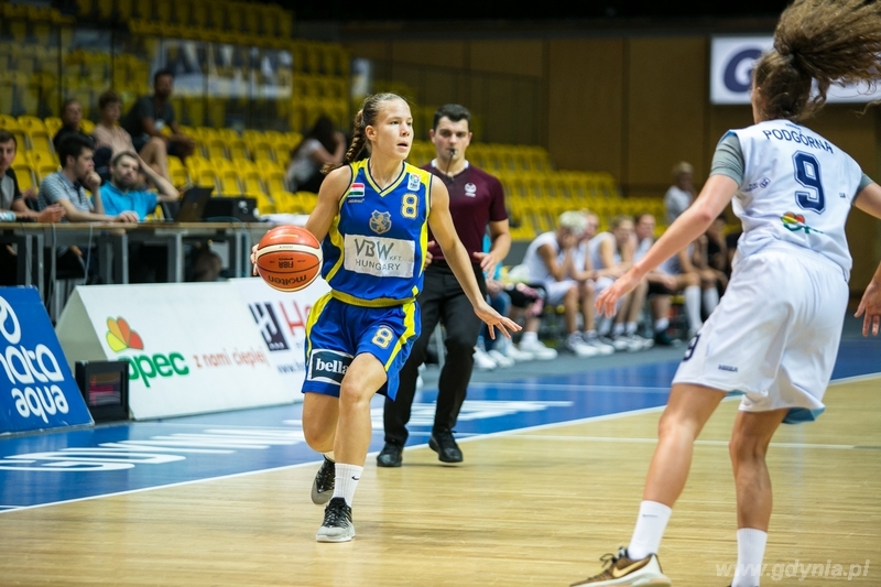 Memoriał Franciszki Cegielskiej i Małgorzaty Dydek - mecz  Basket 90 Gdynia – VBW CEEK Cegled / fot. Karol Stańczak