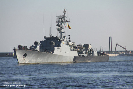 ORP Kaszub w Gdyni, fot. Tadeusz Urbaniak