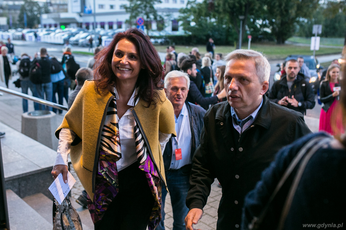Małgorzata Pieczyńska na 41. Festiwalu Filmowym w Gdyni, fot. Karol Stańczak