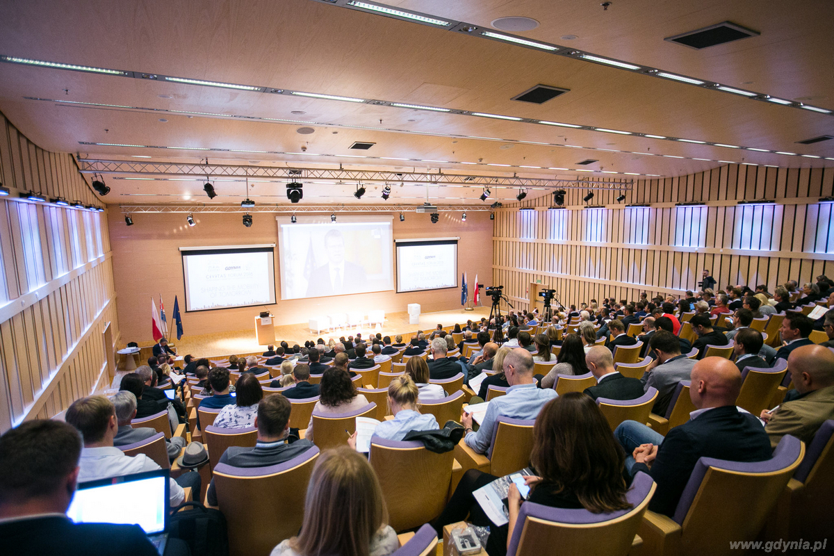 Goście na CIVITAS FORUM w Pomorskim Parku Naukowo-Technologicznym, fot. Karol Stańczak