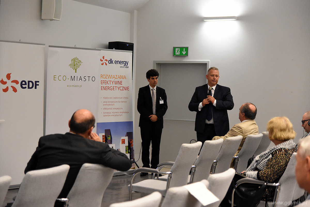 Seminarium dotyczące zarządzania lokalnymi systemami energetycznymi w ramach projektu ECO-MIASTO, fot. Michał Puszczewicz