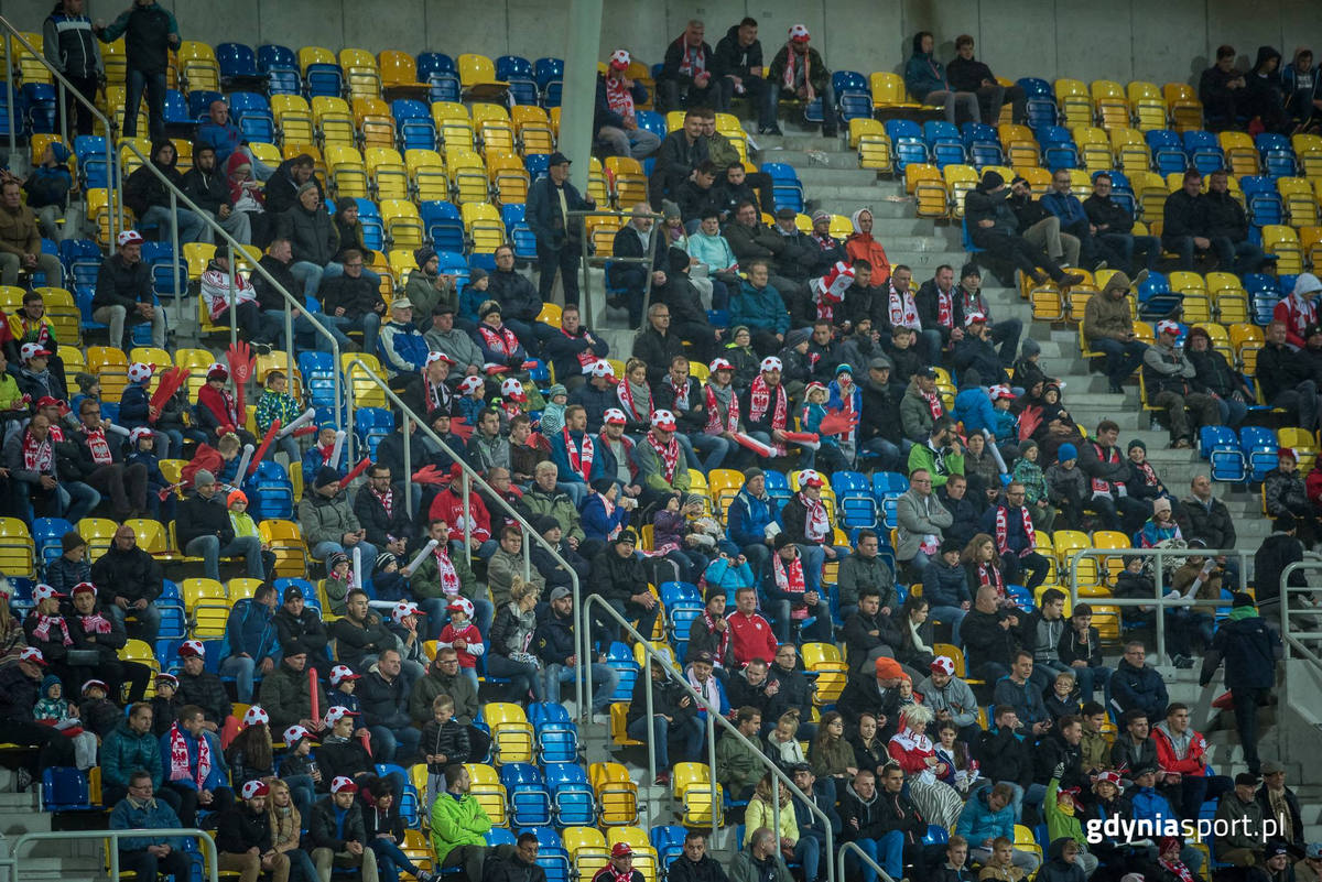 Mecz Polska - Czarnogóra, fot. gdyniasport.pl