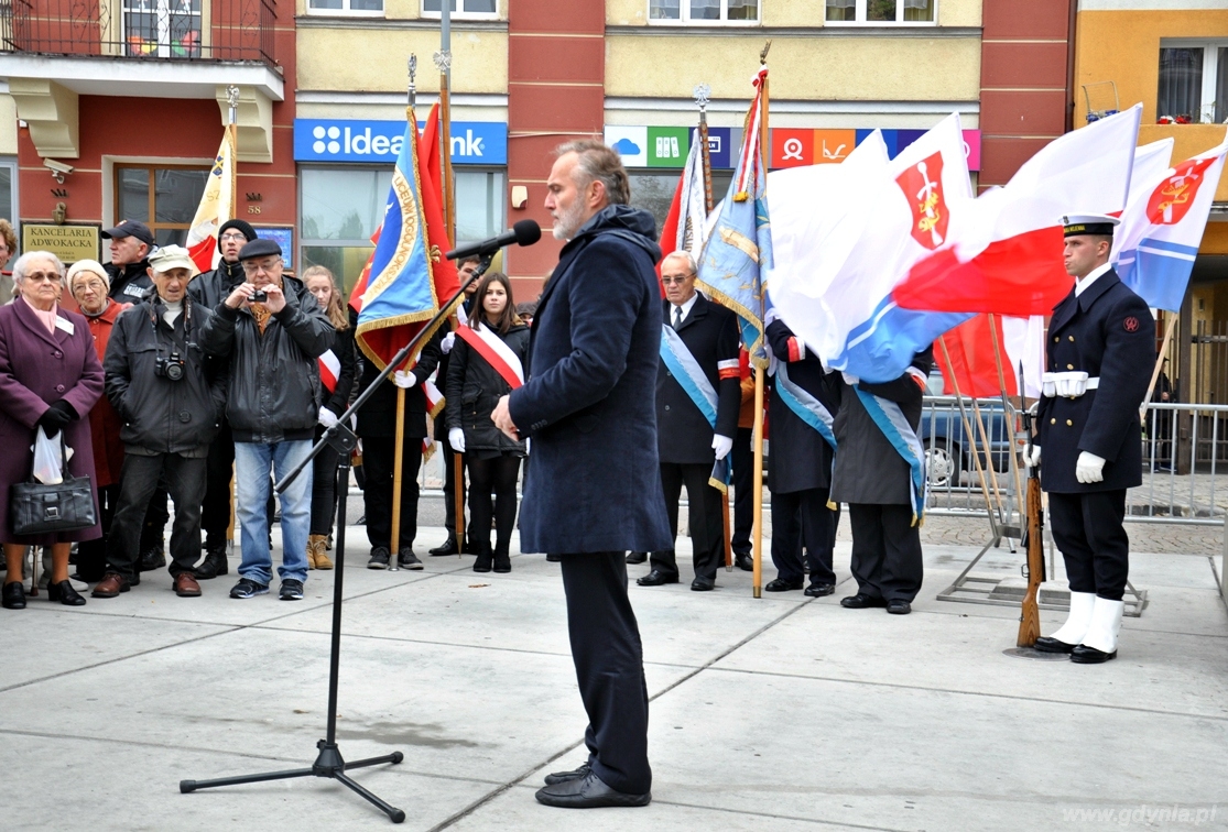 77. rocznica wysiedleń ludności cywilnej z Gdyni / fot. Barbara Betlejewska