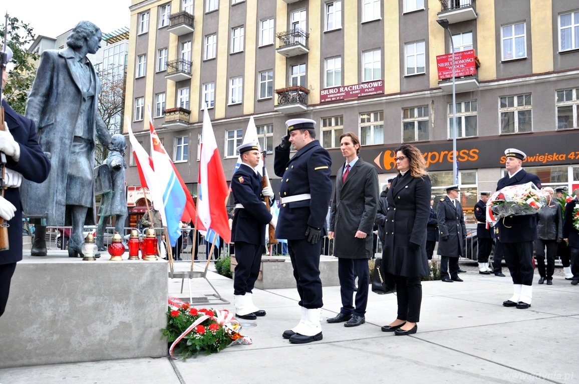 77. rocznica wysiedleń ludności cywilnej z Gdyni / fot. Barbara Betlejewska