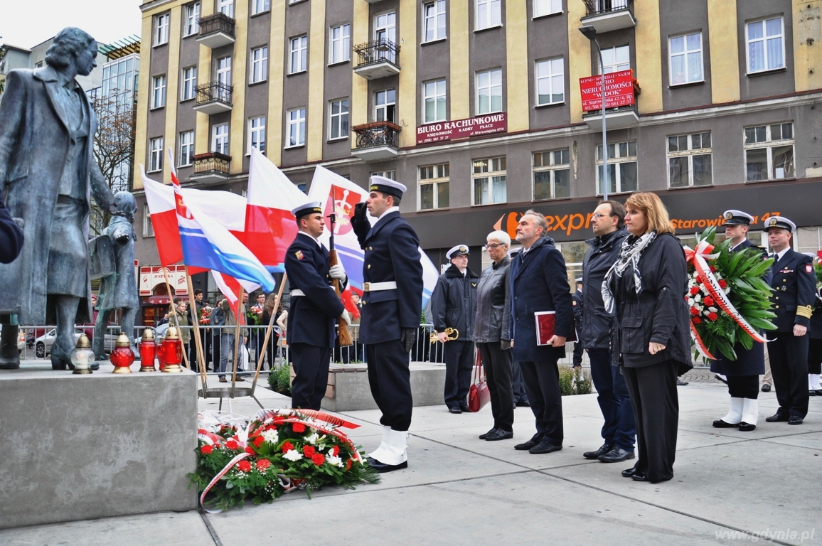 77. rocznica wysiedleń ludności cywilnej z Gdyni / fot. Barbara Betlejewska