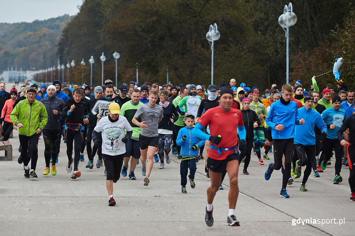 Gdyński parkrun skończył 5 lat, Gdyński parkrun skończył 5 lat, fot. gdyniasport.pl
