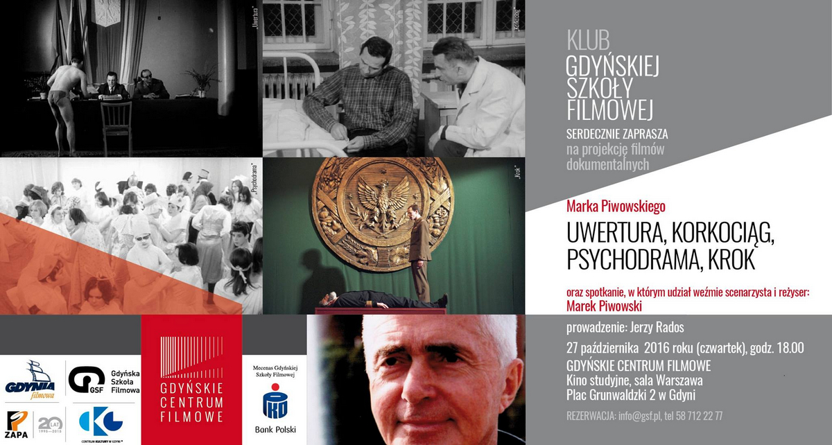Marek Piwowski w Gdyńskim Centrum Filmowym