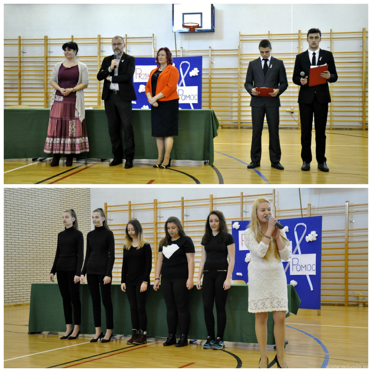 Inauguracja kampanii odbyła się podczas konferencja pod hasłem „Przemoc - Niemoc - Pomoc przy udziale wiceprezydenta Gdyni, Michała Gucia i przedstawicieli miejskich instytucji, fot. Barbara Betlejewska