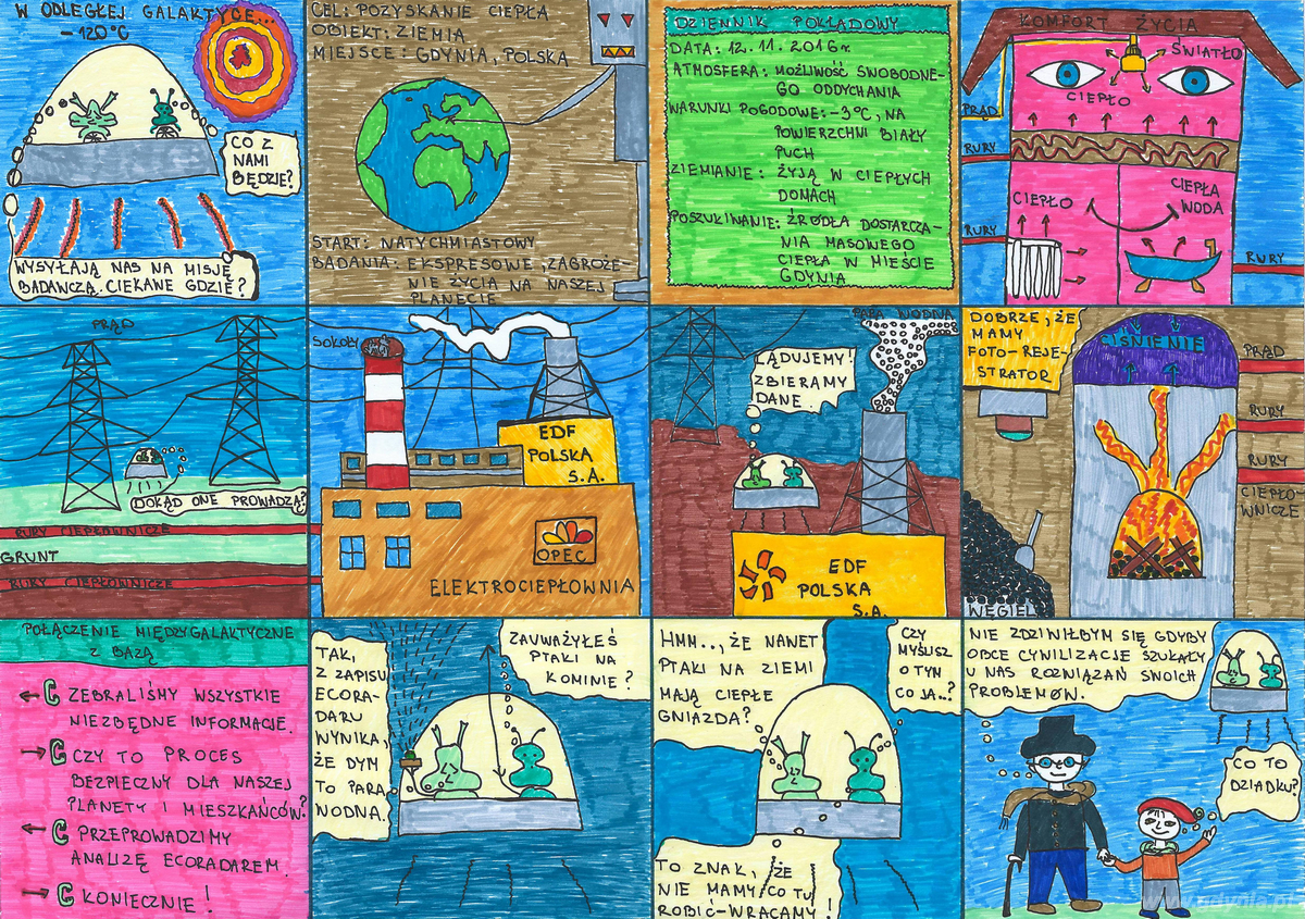 Komiks Moniki Zwiefki z Gimnazjum nr 18 zajął I miejsce