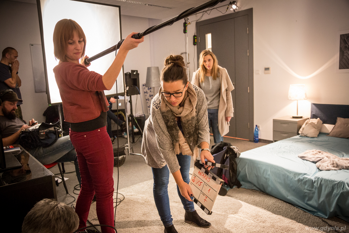Plan filmowy na 15 Pomorskich Warsztatach Filmowych, fot. Joanna Pultyn