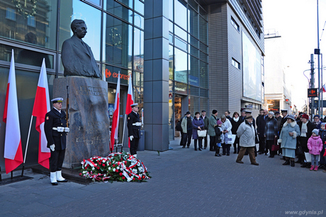 Uroczystość z okazji 128 urodzin Eugeniusza Kwiatkowskiego, fot. Michał Kowalski