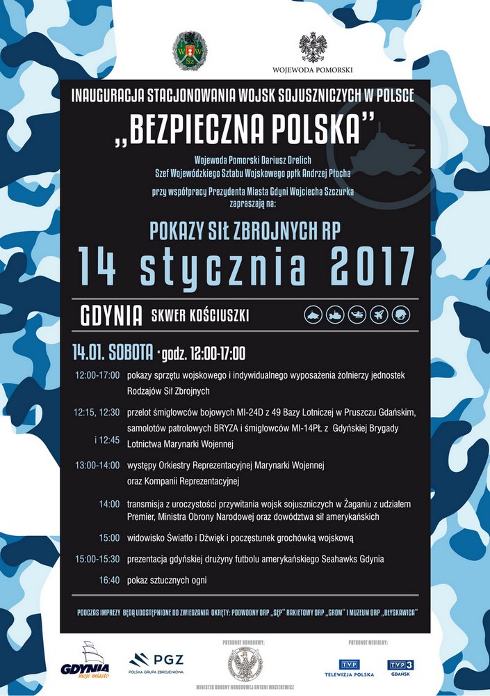 Bezpieczna Polska - program imprezy